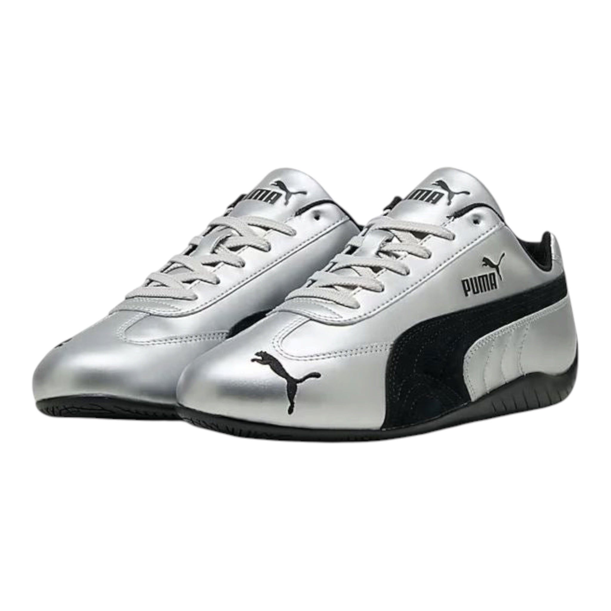 Puma speedcat metallic silver black