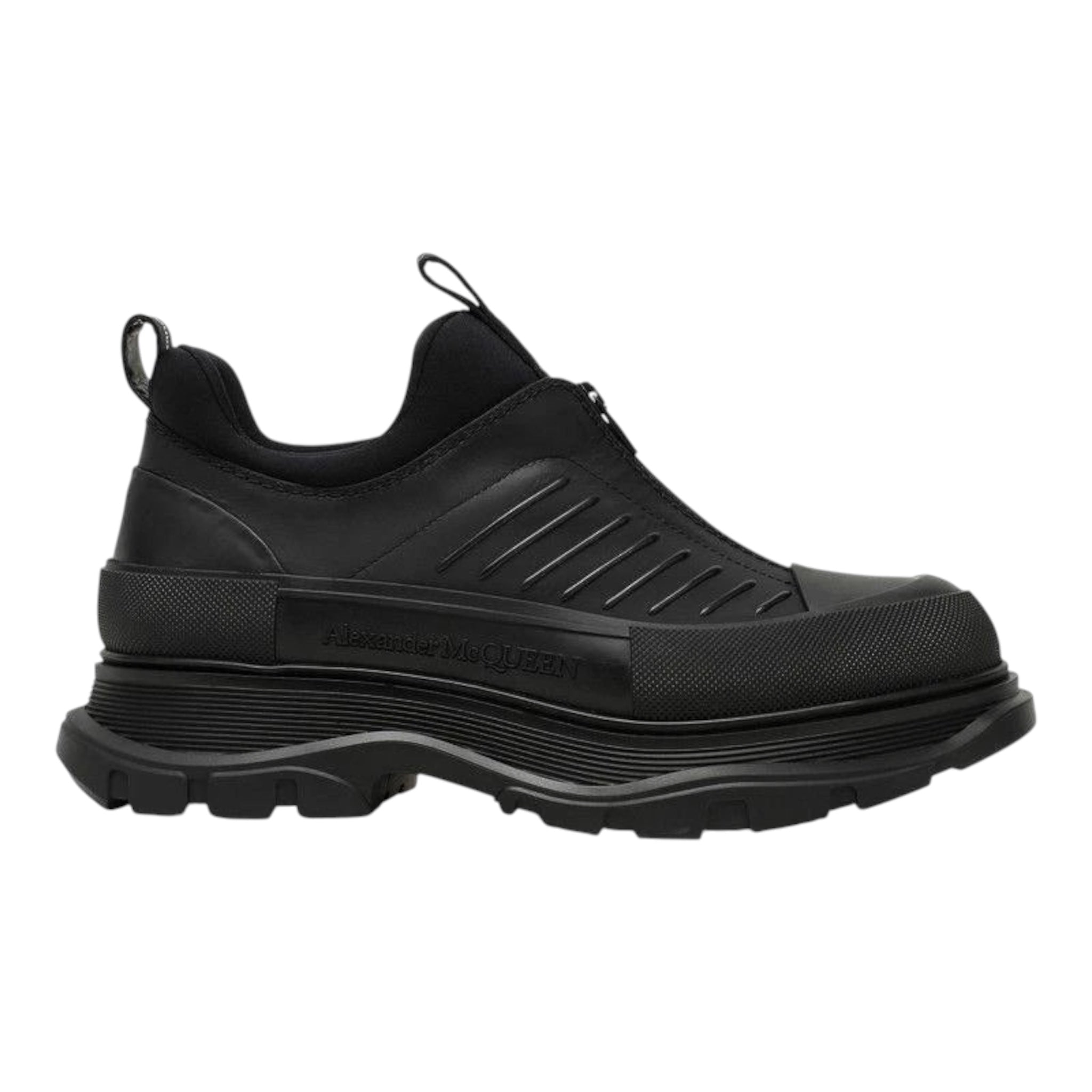 Alexander McQueen
Men's Tread Slick Moto Shoe in Black