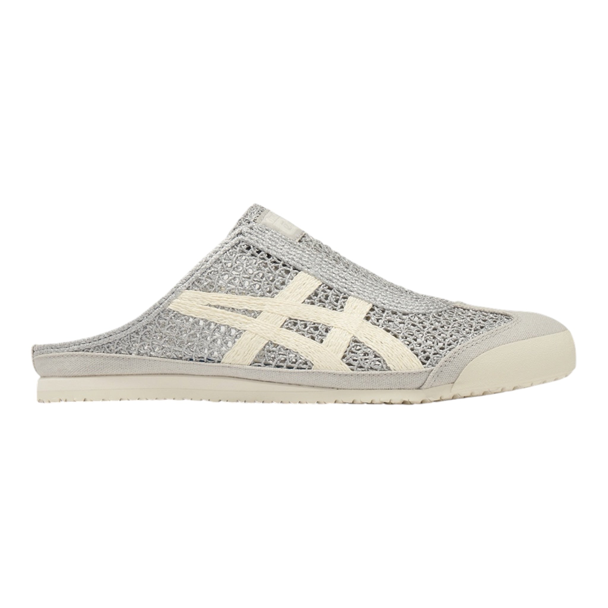 Onitsuka Tiger Mexico 66 Sabot "Pure Silver / Cream"