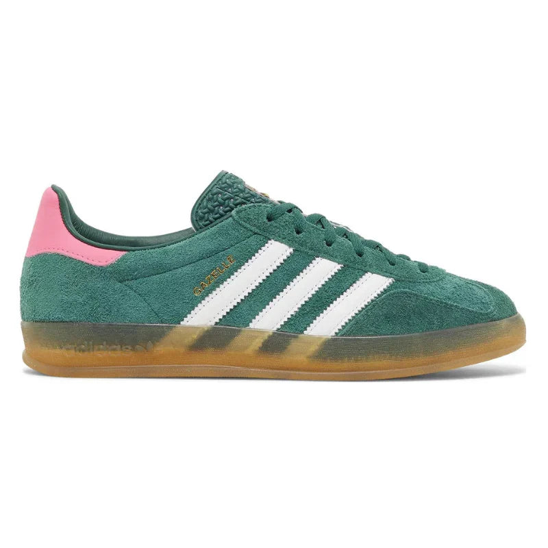 adidas Gazelle Indoor
Collegiate Green Lucid Pink