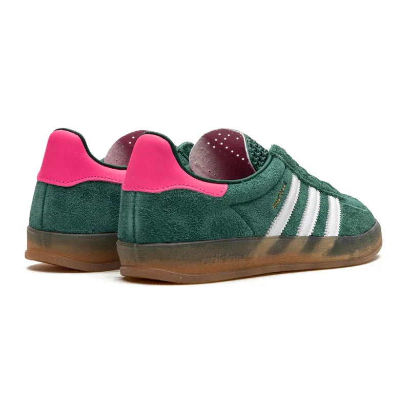 adidas Gazelle Indoor
Collegiate Green Lucid Pink